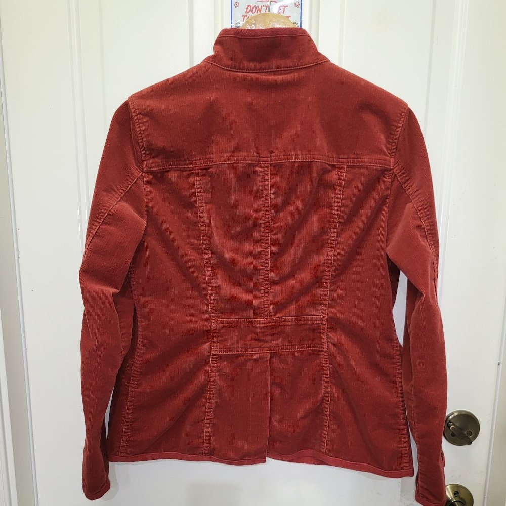 Llbean Corduroy Jacket Rust Color - image 2
